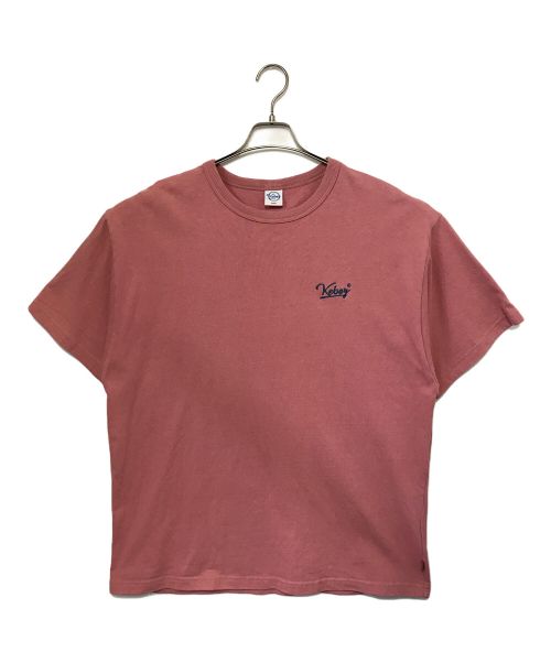 KEBOZ（ケボズ）KEBOZ (ケボズ) BB LOGO S/S TEE ピンク サイズ:Ⅼの古着・服飾アイテム