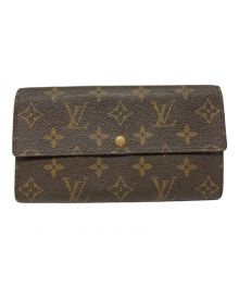 LOUIS VUITTON（ルイ ヴィトン）の古着「長財布」｜ブラウン