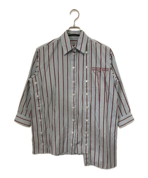 ROKH（ロク）ROKH (ロク) SLASH SHIRTS スカイブルー サイズ:36の古着・服飾アイテム