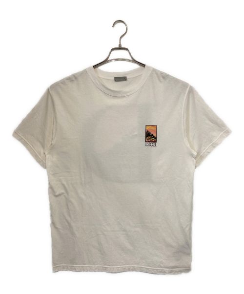 Dior（ディオール）Dior (ディオール) Jack Kerouac (ジャック ケルアック) リラックスフィットTシャツ ホワイト サイズ:XLの古着・服飾アイテム