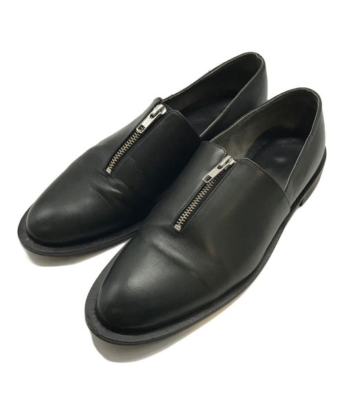 ISHMM（イシュム）ISHMM (イシュム) ZIP SHOES ブラック サイズ:40の古着・服飾アイテム