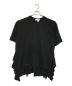 COMME des GARCONS SHIRT（コムデギャルソンシャツ）の古着「T-shirt with ruffles」｜ブラック