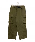 ARMY TWILL SANFORIZED×EDIFICEアーミーツイル×エディフィス）の古着「カーゴパンツ」｜カーキ