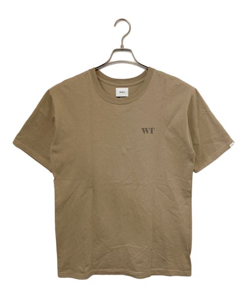 WTAPS（ダブルタップス）WTAPS (ダブルタップス) プリントTシャツ ベージュ サイズ:03の古着・服飾アイテム