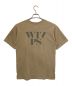 WTAPS (ダブルタップス) プリントTシャツ ベージュ サイズ:03：7000円