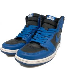 NIKE（ナイキ）の古着「AIR JORDAN 1 RETRO HIGH OG "DARK MARINA BLUE" / エアジョーダン 1 レトロ ハイ OG "ダーク マリーナ ブルー"」｜ブラック×ブルー