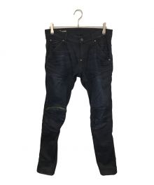 G-STAR RAW（ジースターロゥ）の古着「5620 3D ZIP KNEE SKINNY JEANS」｜インディゴ