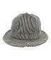 SUPREME（シュプリーム）の古着「Stripe Mesh Bell Hat」｜ホワイト×ブラック