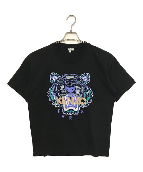 KENZO（ケンゾー）KENZO (ケンゾー) タイガー刺繍Tシャツ ブラック サイズ:Lの古着・服飾アイテム