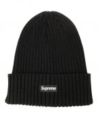 SUPREMEシュプリーム）の古着「ボックスロゴニットキャップ」｜ブラック