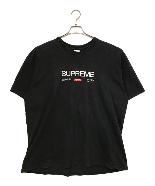 SUPREME（シュプリーム）Supreme (シュプリーム) Est.1994 TEE ブラック サイズ:XXLの古着・服飾アイテム