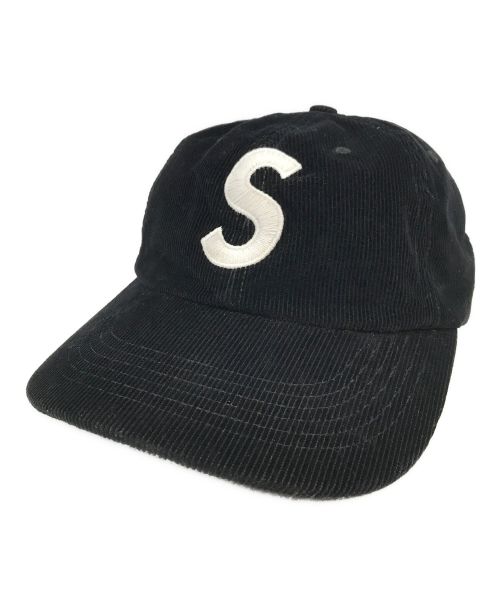 SUPREME（シュプリーム）Supreme (シュプリーム) Fine Wale Corduroy S Logo ブラックの古着・服飾アイテム