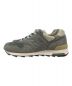 NEW BALANCE (ニューバランス) ローカットスニーカー グレー サイズ:27.5cm：8000円