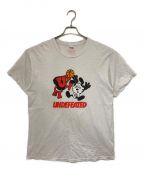 UNDEFEATED×VERDYアンディフィーテッド×ヴェルディ）の古着「プリントカットソー」｜ホワイト