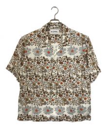 NOMA t.d.（ノーマティーディー）の古着「Summer Shirts Flower」｜ブラウン