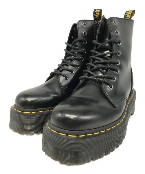 Dr.Martens（ドクターマーチン）Dr.Martens (ドクターマーチン) JADON厚底ブーツ ブラック サイズ:UK 5の古着・服飾アイテム