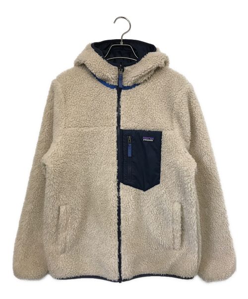 Patagonia（パタゴニア）Patagonia (パタゴニア) Boys' Reversible Ready Freddy Hoody ベージュ サイズ:不明の古着・服飾アイテム