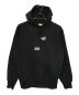 SUPREME（シュプリーム）の古着「Split Box Logo Hooded Sweatshirt / スプリット ボックス ロゴ スウェットシャツ」｜ブラック