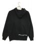 SUPREME (シュプリーム) COMME des GARCONS (コムデギャルソン) Split Box Logo Hooded Sweatshirt / スプリット ボックス ロゴ スウェットシャツ ブラック サイズ:Ⅼ：30000円