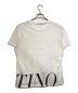 VALENTINO (ヴァレンティノ) ロゴプリントTシャツ ホワイト サイズ:Ⅼ：9000円