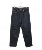 AURALEEオーラリー）の古着「HARD TWIST DENIM WIDE PANTS」｜インディゴ