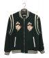 BILLIONAIRE BOYS CLUB（ビリオネアボーイズクラブ）の古着「FACES VARSITY JACKET」｜グリーン