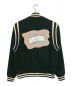 BILLIONAIRE BOYS CLUB (ビリオネアボーイズクラブ) ICE CREAM (アイスクリーム) FACES VARSITY JACKET グリーン サイズ:XL：12000円