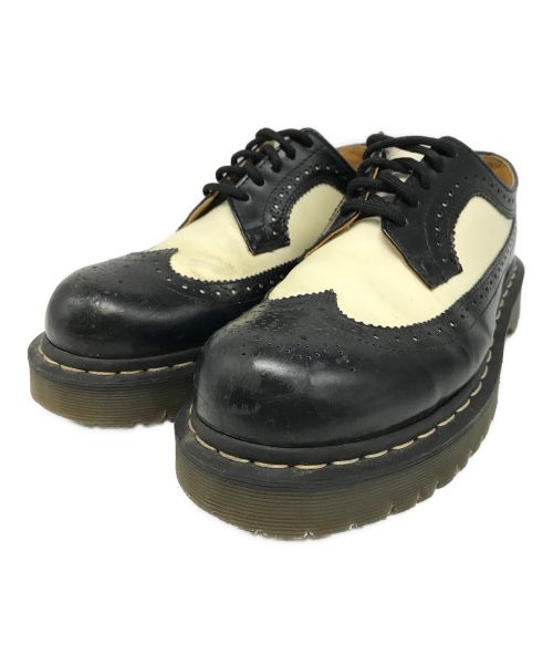 Dr.Martens（ドクターマーチン）Dr.Martens (ドクターマーチン) 10458 ウィングチップシューズ ブラック サイズ:UK 7の古着・服飾アイテム