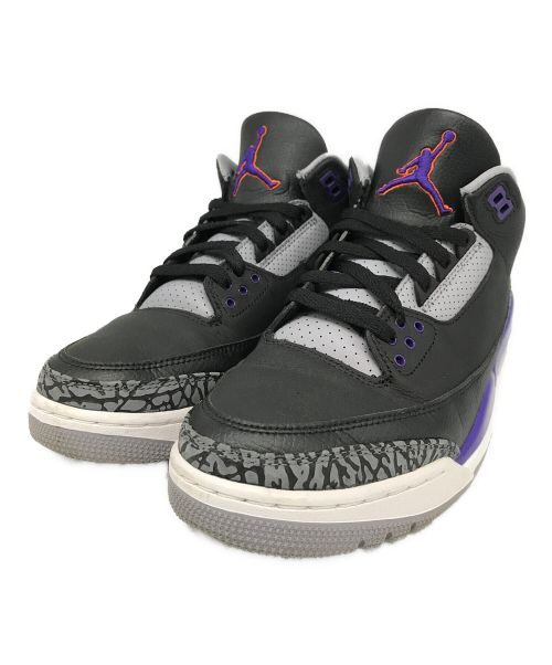 NIKE（ナイキ）NIKE (ナイキ) AIR JORDAN 3 RETRO/ エアジョーダン 3 レトロ ブラック サイズ:28cmの古着・服飾アイテム