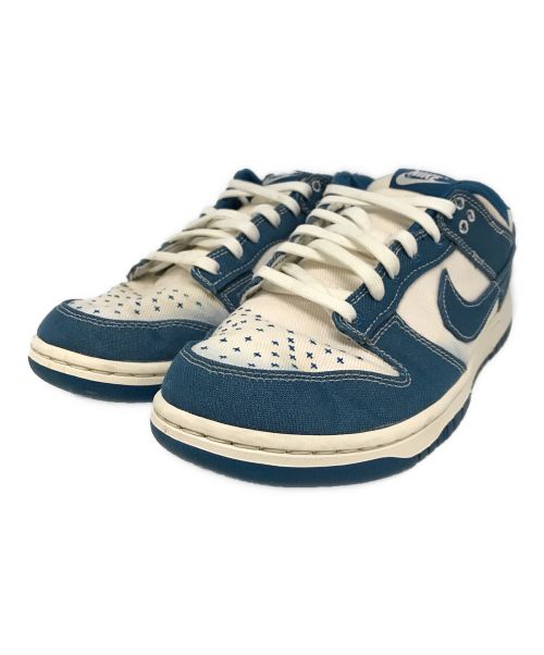 NIKE（ナイキ）NIKE (ナイキ) DUNK LOW RETRO SE/ダンク ロウ レトロ SE ホワイト×ブルー サイズ:28cmの古着・服飾アイテム