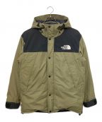 THE NORTH FACEザ ノース フェイス）の古着「MOUNTAIN DOWN JACKT」｜ブラック×カーキ