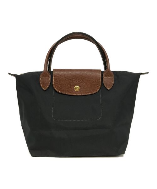 LONGCHAMP（ロンシャン）LONGCHAMP (ロンシャン) ミニナイロンハンドバッグ ネイビーの古着・服飾アイテム