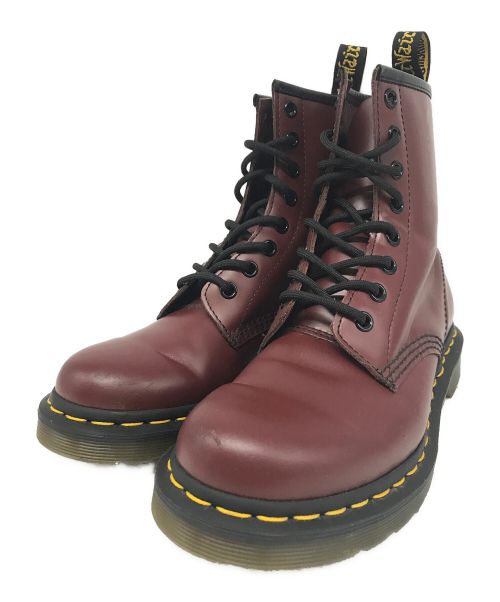 Dr.Martens（ドクターマーチン）Dr.Martens (ドクターマーチン) 8ホールブーツ レッド サイズ:UK 4の古着・服飾アイテム