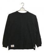 WTAPSダブルタップス）の古着「OBJ 03 / LS / COTTON. FORTLESS」｜ブラック