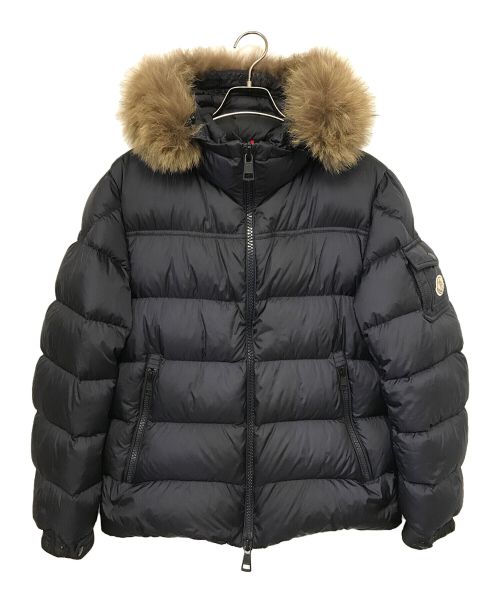 MONCLER（モンクレール）MONCLER (モンクレール) MARQUE ダウンジャケット ネイビー サイズ:1の古着・服飾アイテム