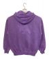 X-LARGE (エクストララージ) PIGMENT DYED EMBOSS LOGO ZIP HOODED SWEAT パープル サイズ:M：8000円