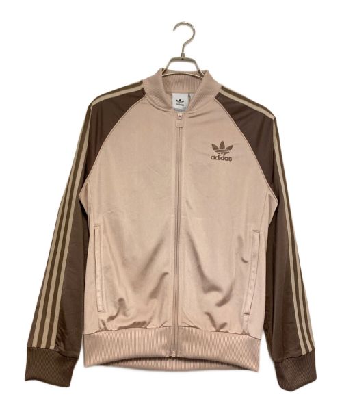 adidas（アディダス）adidas (アディダス) トラックジャケット ブラウン サイズ:Mの古着・服飾アイテム