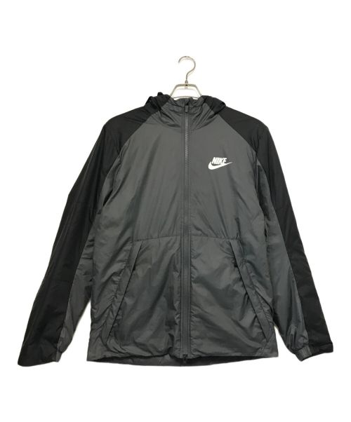 NIKE（ナイキ）NIKE (ナイキ) フーデッドジャケット グレー サイズ:Lの古着・服飾アイテム