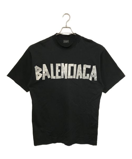 BALENCIAGA（バレンシアガ）BALENCIAGA (バレンシアガ) Tape Type T シャツ ブラック サイズ:Sの古着・服飾アイテム