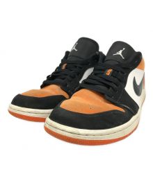 NIKE（ナイキ）の古着「Air Jordan 1 Low "Shattered Backboard"/エア ジョーダン 1 ロウ "シャッタード バックボード"」｜ブラック×オレンジ