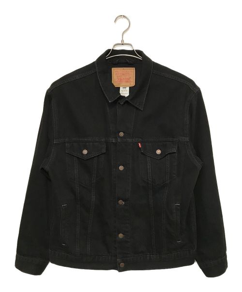 LEVI'S（リーバイス）LEVI'S (リーバイス) トラッカージャケット ブラック サイズ:Ⅼの古着・服飾アイテム