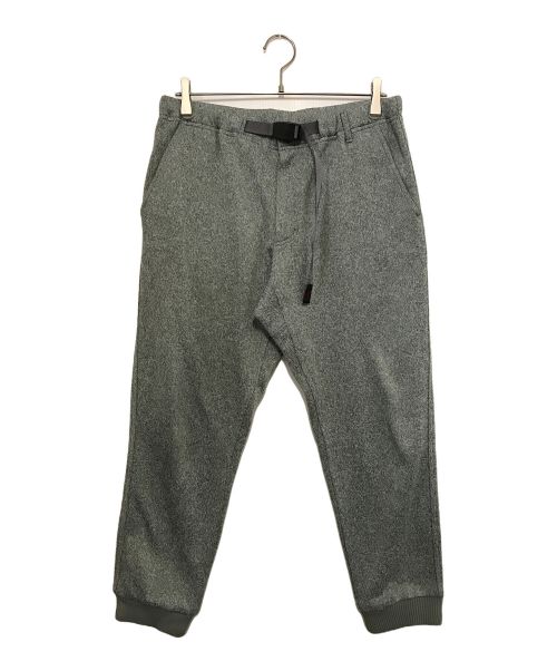 GRAMICCI（グラミチ）GRAMICCI (グラミチ) BONDING KNIT FLEECE NARROW RIB PANT グレー サイズ:Ⅼの古着・服飾アイテム