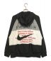 NIKE (ナイキ) SWOOSH HOODY WOVEN JACKET ホワイト×ブラック サイズ:XL：6000円