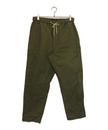 studio oribe（スタジオオリベ）の古着「WIDE CLIMBING PANTS」｜カーキ