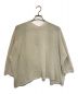 evam eva (エヴァムエヴァ) linen coil cardigan ベージュ サイズ:Ｍ：9000円