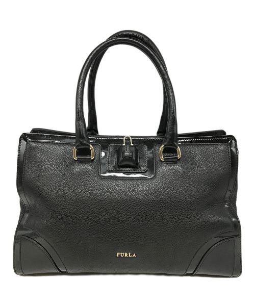 FURLA（フルラ）FURLA (フルラ) 2WAYバッグ ブラックの古着・服飾アイテム