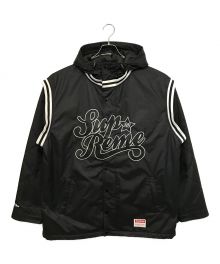 SUPREME×MITCHELL & NESS（シュプリーム×ミッチェルアンドネス）の古着「22SS Quilted Sport Jacket」｜ブラック