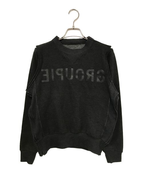 UNDERCOVER（アンダーカバー）UNDERCOVER (アンダーカバー) Modular Groupie Sweatshirt ブラック サイズ:不明の古着・服飾アイテム