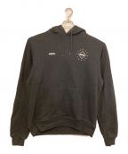 F.C.R.B.エフシーアールビー）の古着「BIG LOGO TEAM SWEAT HOODIE」｜ブラック