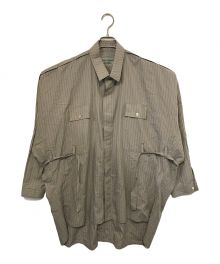 Essay（エッセイ）の古着「DRAPE SHIRT」｜ベージュ